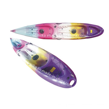 Kayak plástico doble de la pesca, kayak vendedor caliente, kajak plástico, kajak de LLDPE, canoa (M05)